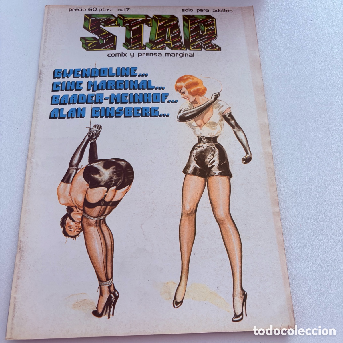 Coleccionismo de revistas y peri&oacute;dicos: REVISTA UNDERGROUND COMIC COMIX STAR N&ordm; 17