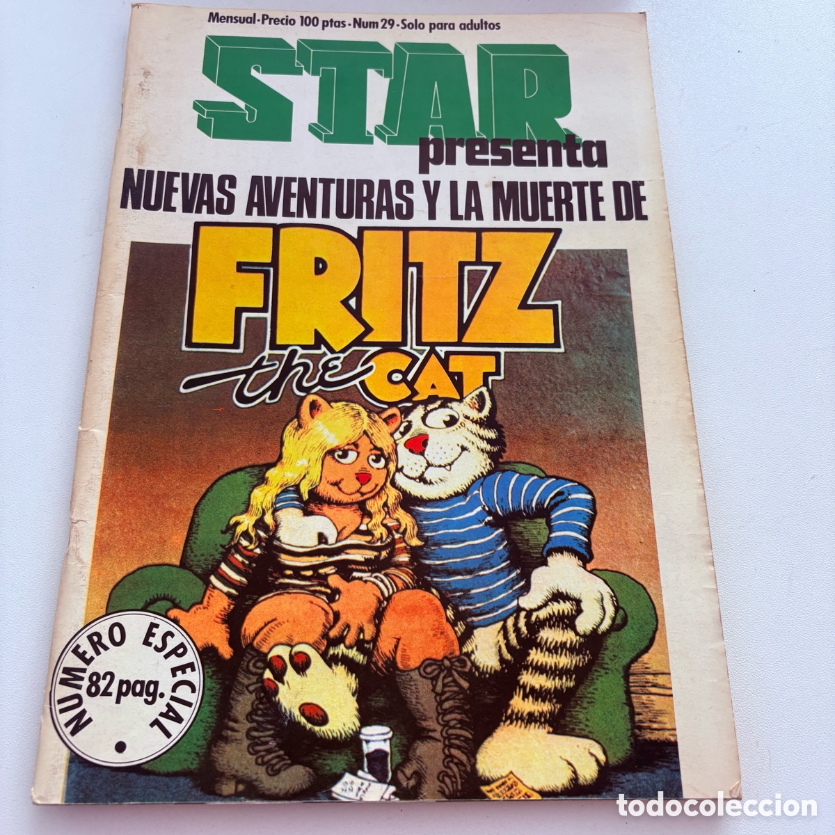 Coleccionismo de revistas y peri&oacute;dicos: REVISTA UNDERGROUND COMIC COMIX STAR N&ordm; 29