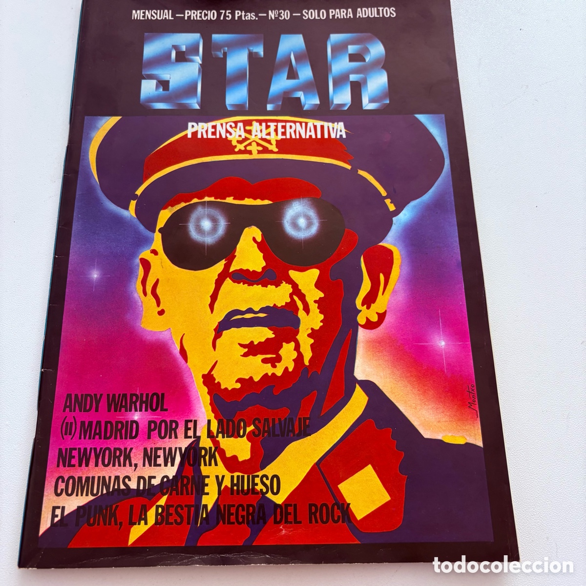Coleccionismo de revistas y peri&oacute;dicos: REVISTA UNDERGROUND COMIC COMIX STAR N&ordm; 30