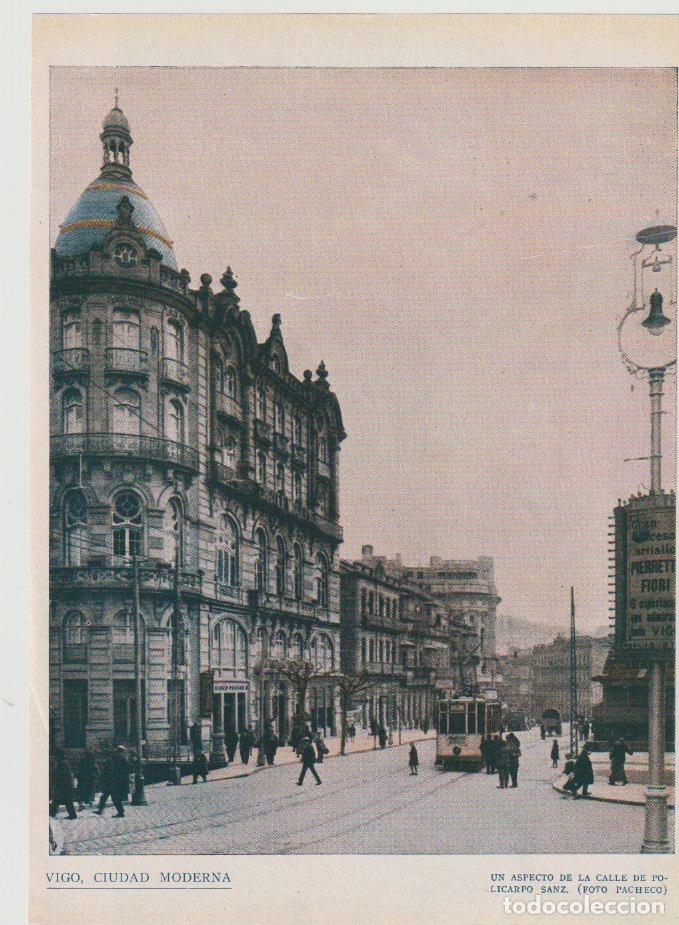 Coleccionismo de revistas y peri&oacute;dicos: * VIGO * Calle de Policarpo Sanz - 1933