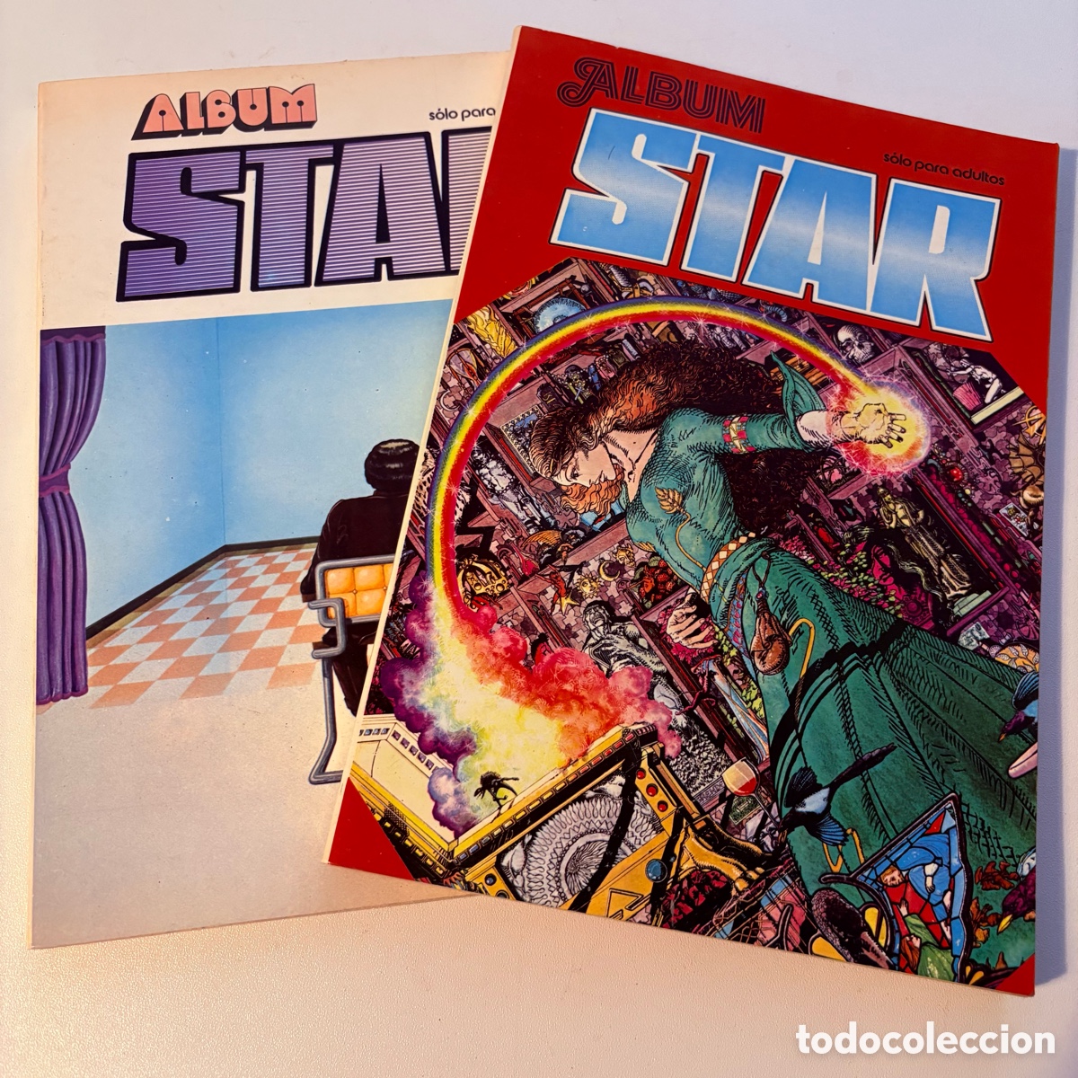 Coleccionismo de revistas y peri&oacute;dicos: lote revista comic comix underground album star n&ordm; 1-2