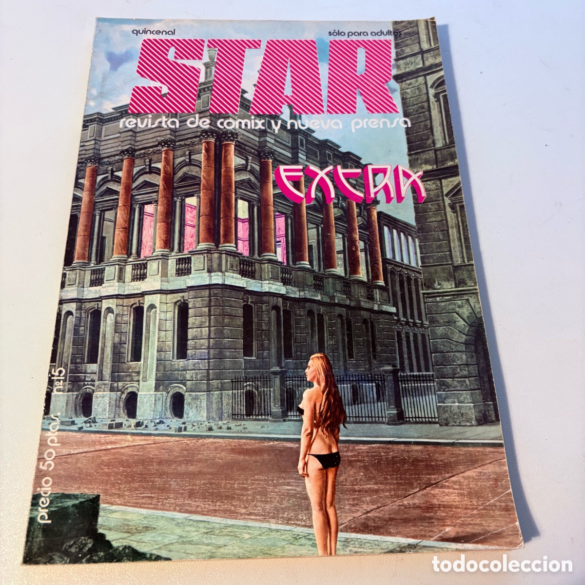 Coleccionismo de revistas y peri&oacute;dicos: revista comic comix underground star n&ordm; 15 extra