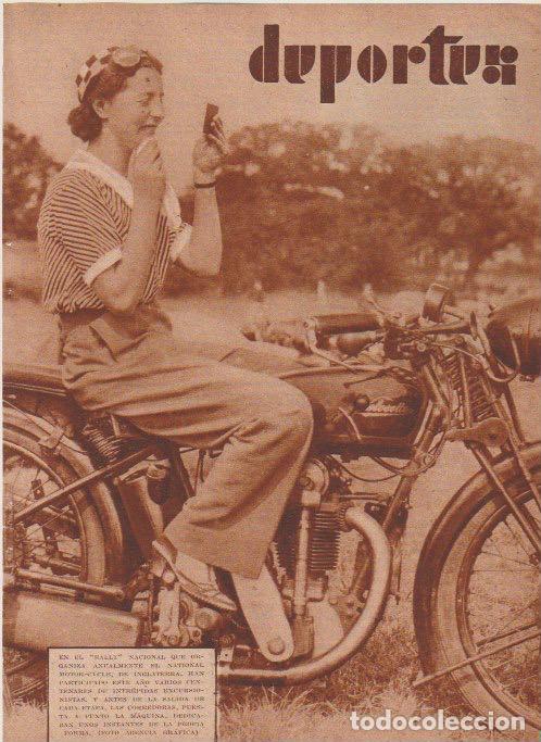 Coleccionismo de revistas y peri&oacute;dicos: * MOTOCICLISMO * INGLATERRA * NATIONAL MOTOR-CYCLE * - 1933