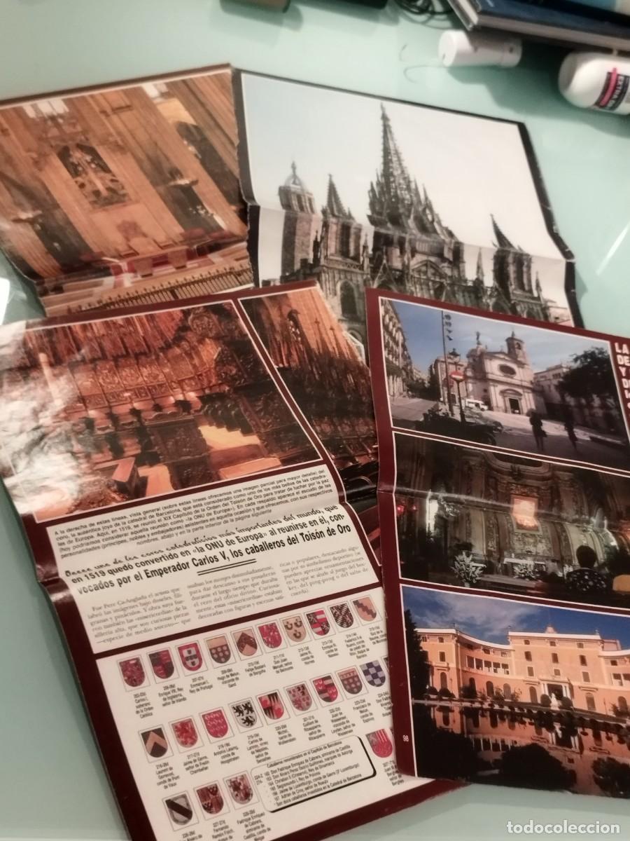 Coleccionismo de revistas y peri&oacute;dicos: Antiguas hojas de revista a identificar. De la catedral de Barcelona.