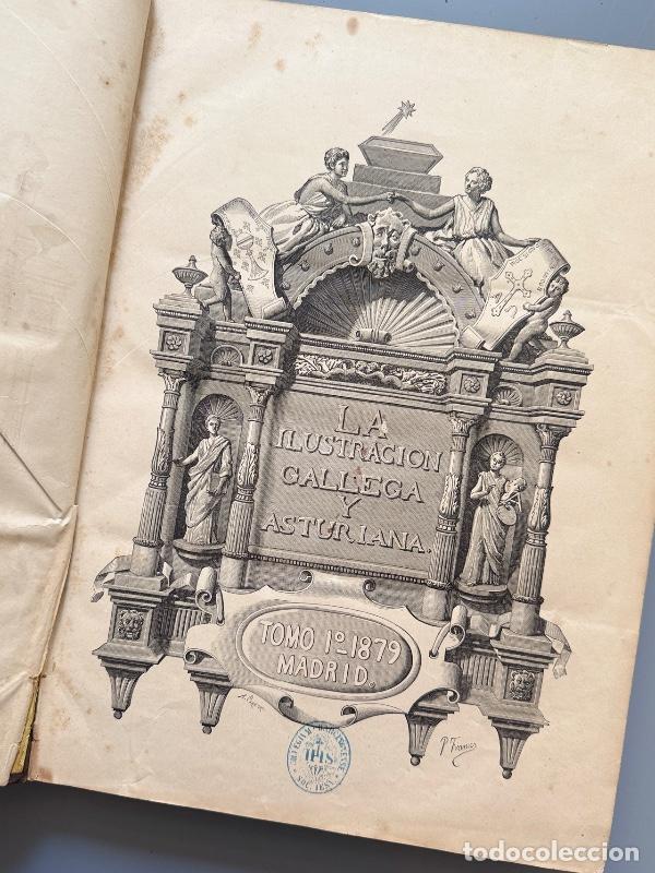 Coleccionismo de revistas y peri&oacute;dicos: La Ilustraci&oacute;n gallega y asturiana. Segundo a&ntilde;o completo - Imp. de Aurelio J. Alaria, 1880