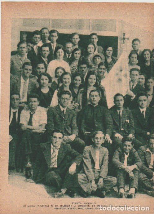 Coleccionismo de revistas y peri&oacute;dicos: * ALCIRA, ALZIRA, Valencia * Bandera de la Juventud Cat&oacute;lica - 1933