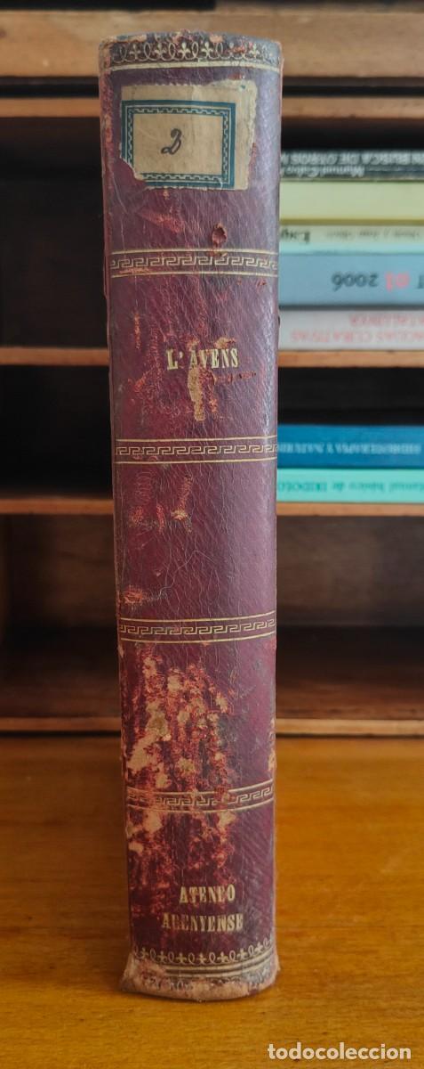 Coleccionismo de revistas y peri&oacute;dicos: L'AVENS LITERARI ARTISTICH E CIENTIFICH 1883-1884 / REVISTA MENSUAL ILUSTRADA/ DIRECTOR RAMON D. P