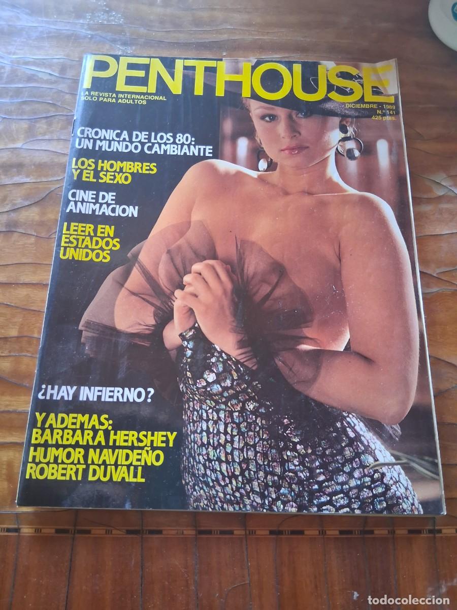 Coleccionismo de revistas y peri&oacute;dicos: Revista Penthouse 141 Barbara Hershey Ginger Miller Plastierotik