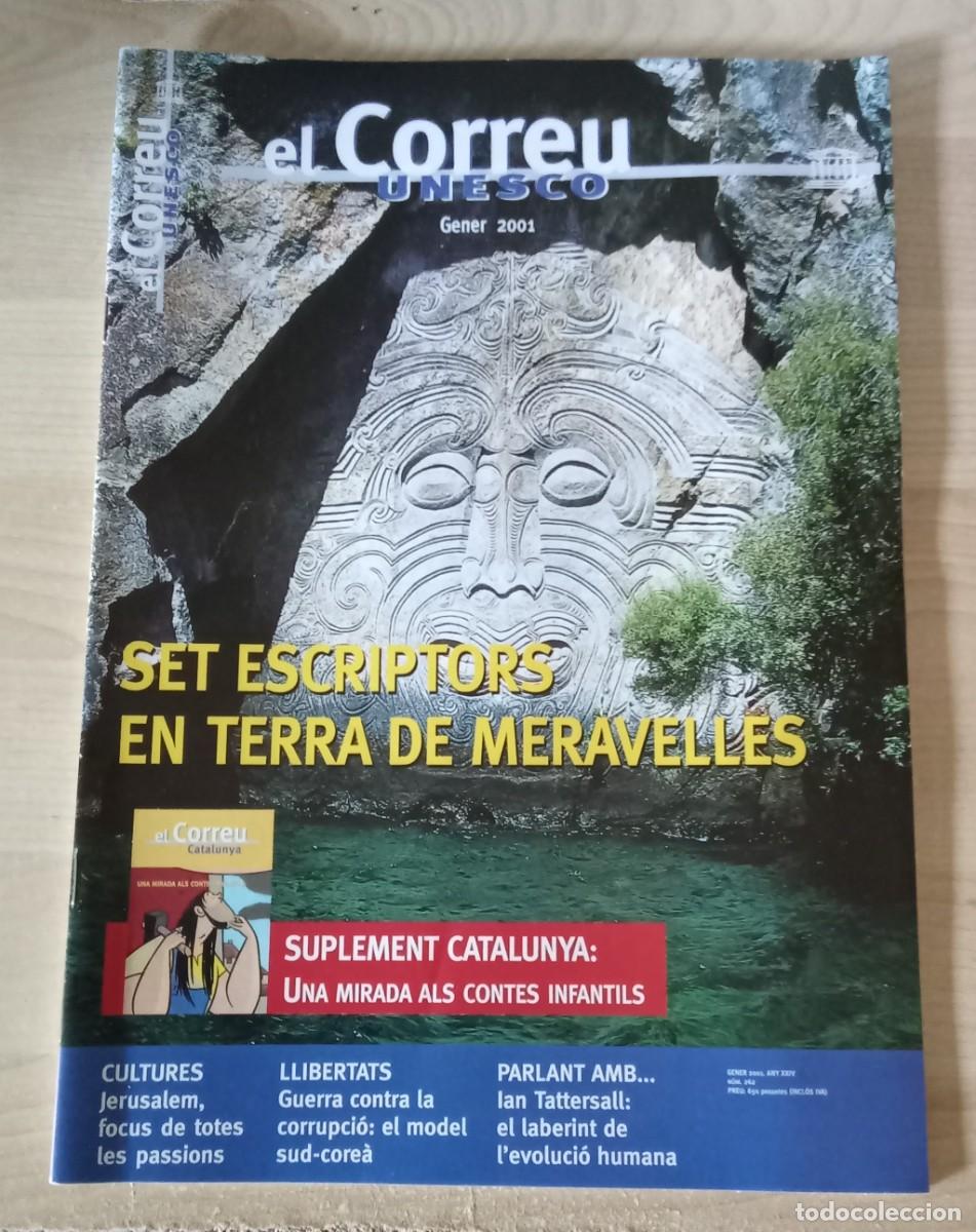 Coleccionismo de revistas y peri&oacute;dicos: el CORREU UNESCO revista. Gener 2001. n&ordm; 262.. suplement Catalunya