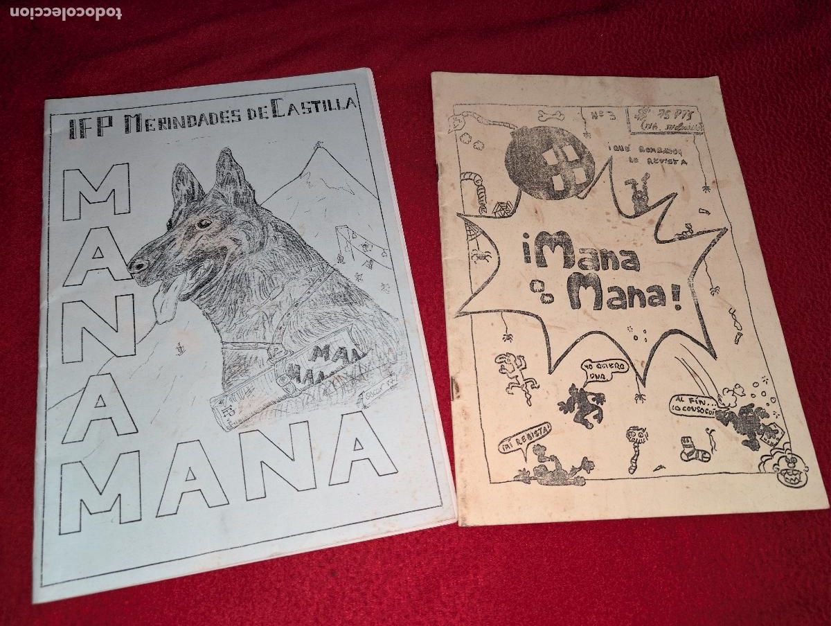 Coleccionismo de revistas y peri&oacute;dicos: 2 fanzines revista NORTE BURGOS Mana Mana VILLARCAYO MERINDADES 1987