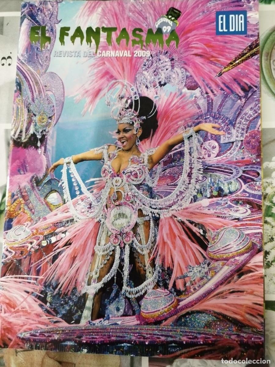 Coleccionismo de revistas y peri&oacute;dicos: Revista del Carnaval 2009 El D&iacute;a El Fantasma Canarias Tenerife