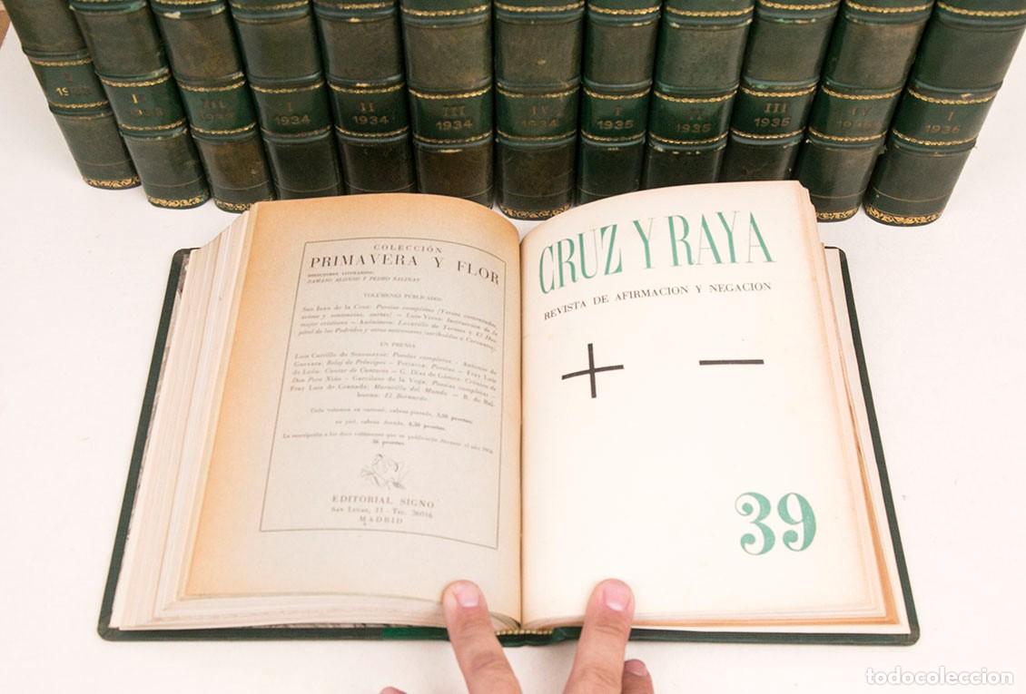 Coleccionismo de revistas y peri&oacute;dicos: CRUZ Y RAYA Revista de afirmaci&oacute;n y negaci&oacute;n. - Completa (39 num.) - 1933-39