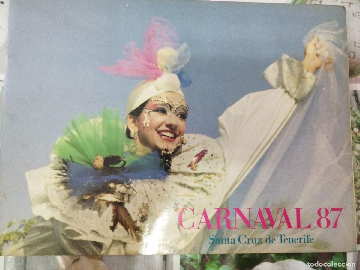 Coleccionismo de revistas y peri&oacute;dicos: Revista Carnaval 1987 Santa Cruz de Tenerife Canarias
