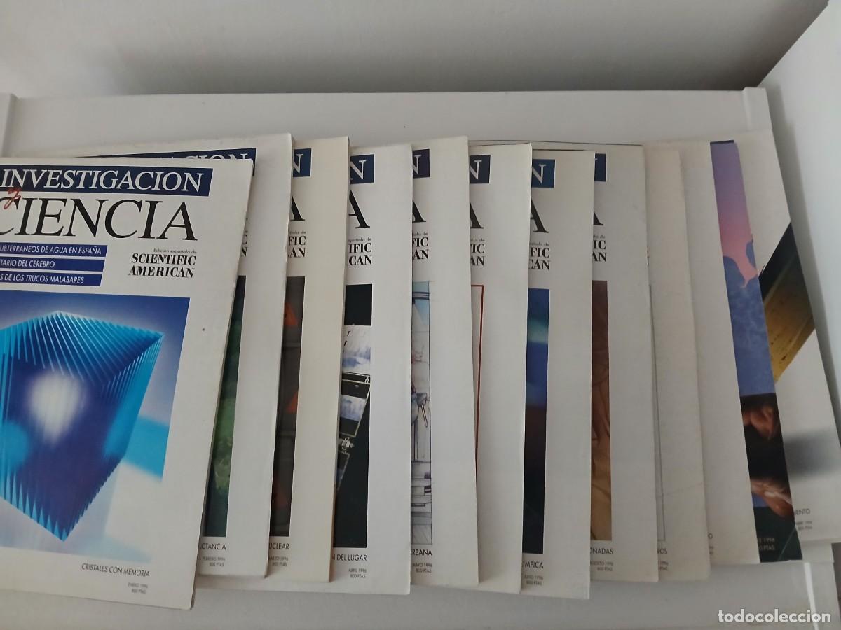 Coleccionismo de revistas y peri&oacute;dicos: Investigacion y Ciencia 1996