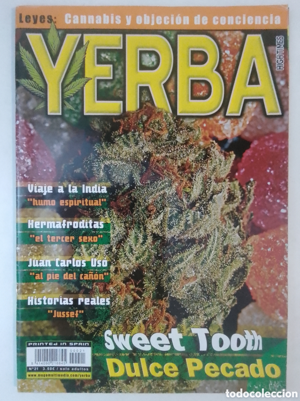 Coleccionismo de revistas y peri&oacute;dicos: Revista YERBA n&deg; 21.