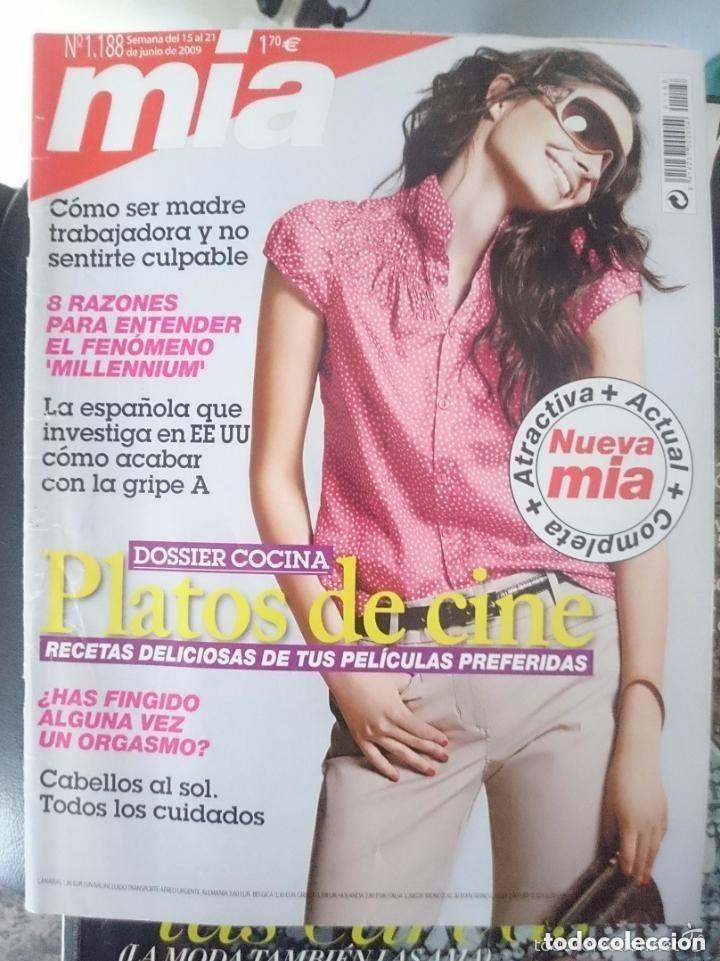 Coleccionismo de revistas y peri&oacute;dicos: MIA - N 1.188 - DEL 15 AL 21 JUNIO 2009 -LEER DETALLES ULTIMA PAGINA Y CONTRAPORTADA ARRUGADAS