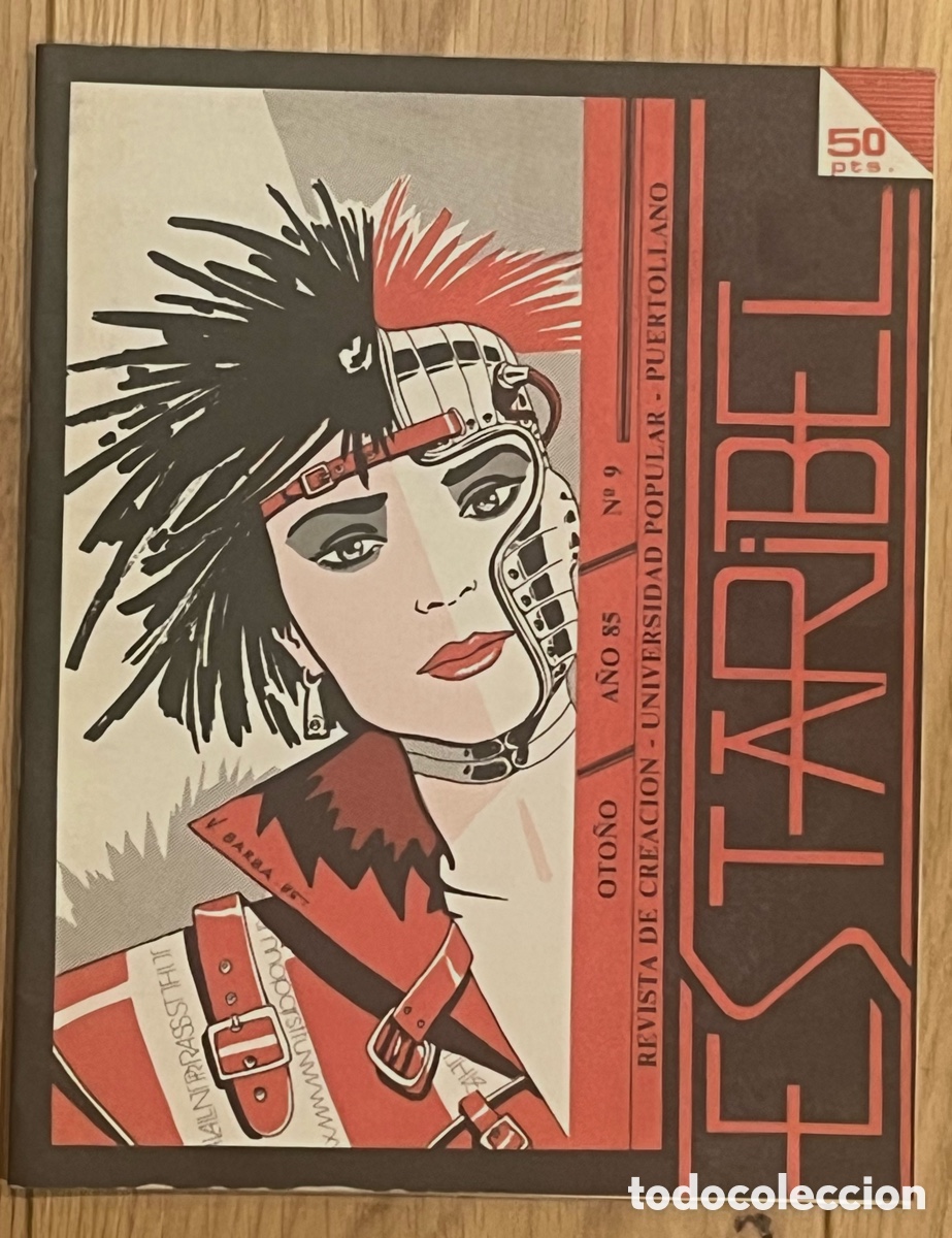 Coleccionismo de revistas y peri&oacute;dicos: REVISTA ESTARIBEL, OTO&Ntilde;O, A&Ntilde;O 85, N&ordm;9 - PUERTOLLANO (CIUDAD REAL)