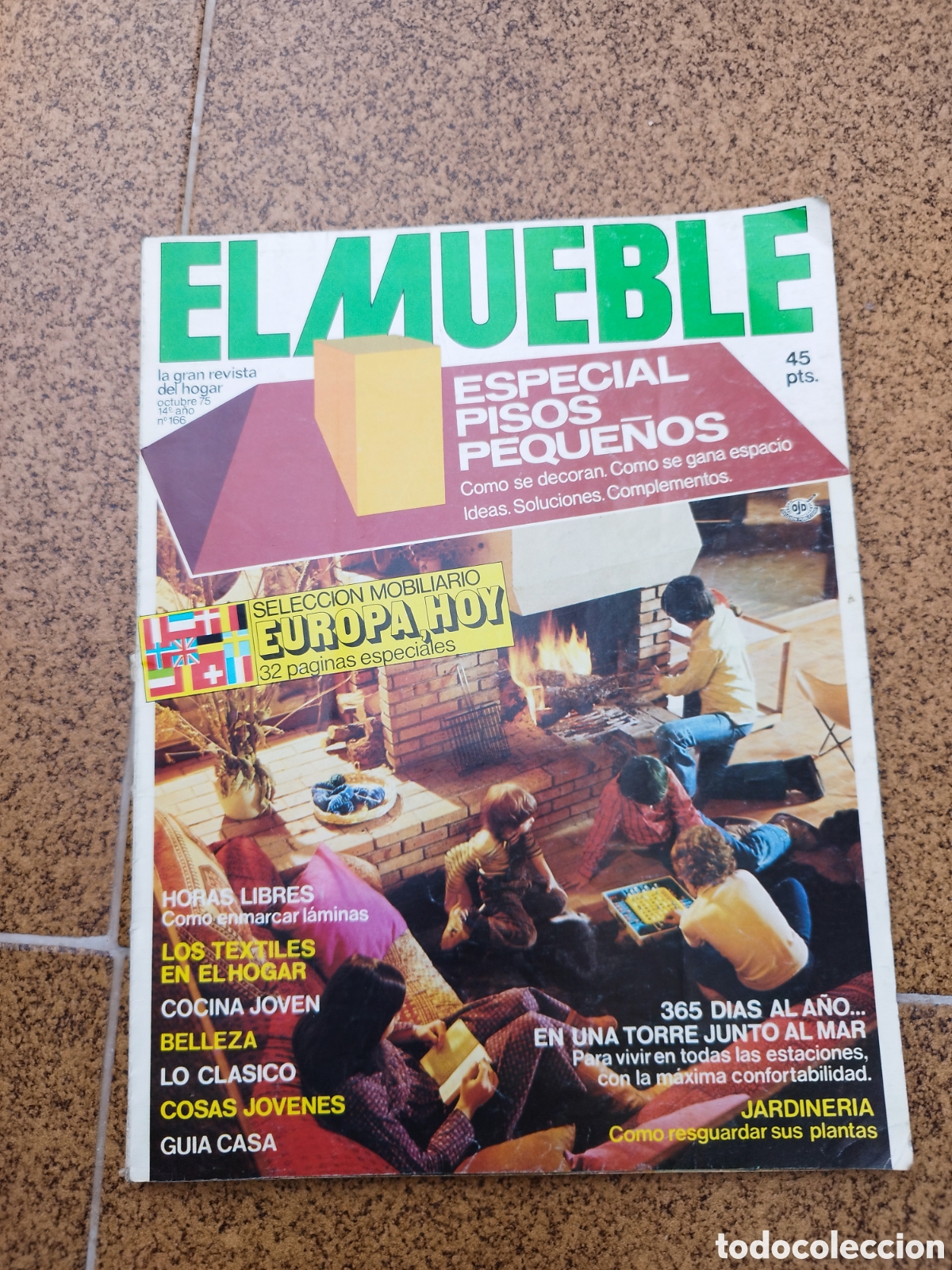 Coleccionismo de revistas y peri&oacute;dicos: Revista El Mueble Octubre 1975