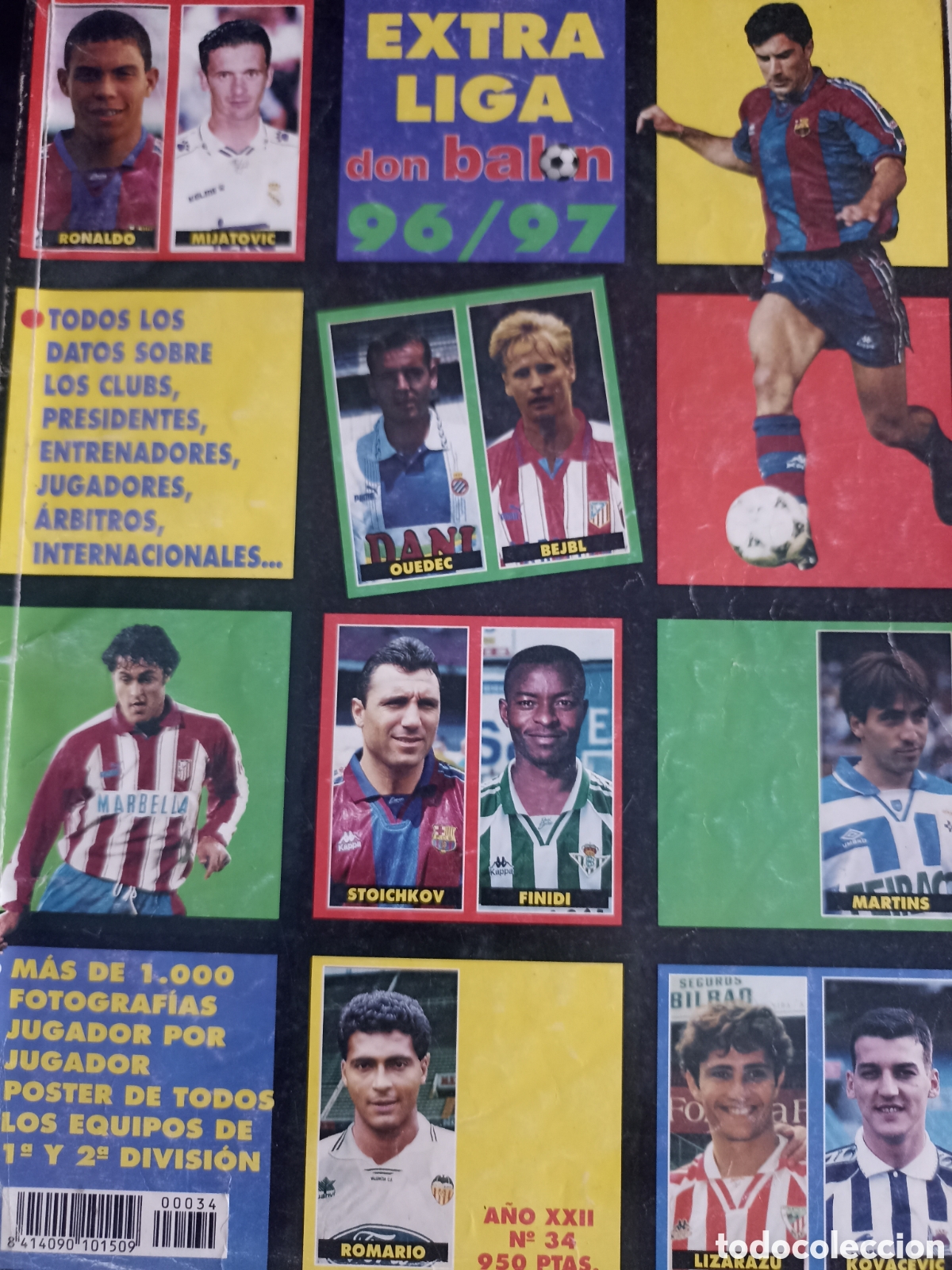 Coleccionismo de revistas y peri&oacute;dicos: Extra liga don balon n 96/97