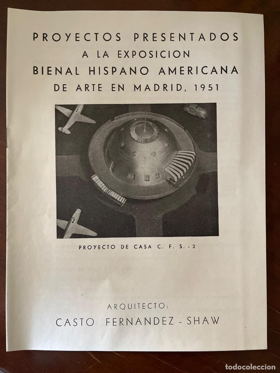 Coleccionismo de revistas y peri&oacute;dicos: Proyecto Bienal Hispano Americana del Arte Madrid 1951- Casto Fern&aacute;ndez Shaw