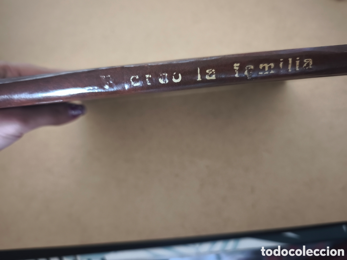 Coleccionismo de revistas y peri&oacute;dicos: Fotonovela ...Y cre&oacute; la familia - Guillermo Sautier Casaseca - Tomo encuadernado tapa dura