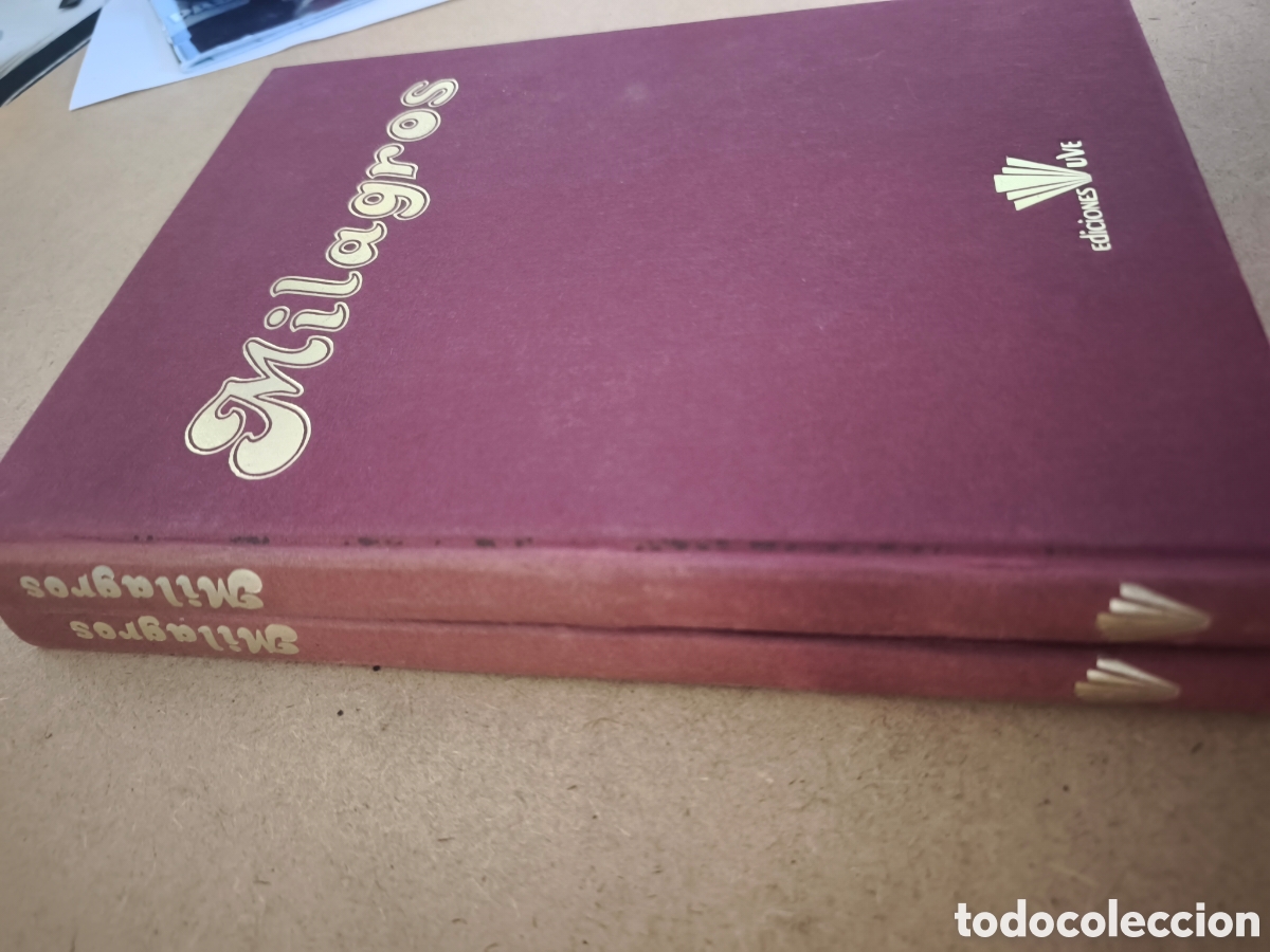Coleccionismo de revistas y peri&oacute;dicos: Fotonovela Milagros - Lote de 2 Tomos Encuadernados Tapa Dura - Ediciones UVE