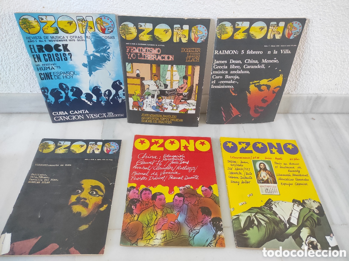 Colecionismo de Revistas e Jornais: Lote de 28 Revistas Ozono. M&uacute;sica y otras muchas cosas. Precio por lote (Se venden sueltas)