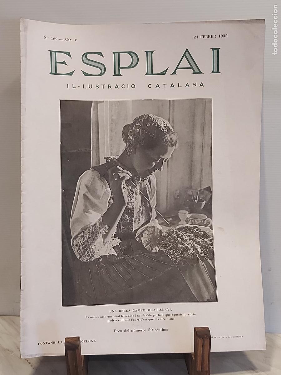 Coleccionismo de revistas y peri&oacute;dicos: 1935 | ESPLAI IL&middot;LUSTRACI&Oacute; CATALANA N&ordm; 169 | 24 FEBRER | ALEMANYA NAZI &middot; &Agrave;FRICA &middot; PUBLICITAT D'&Egrave;POCA