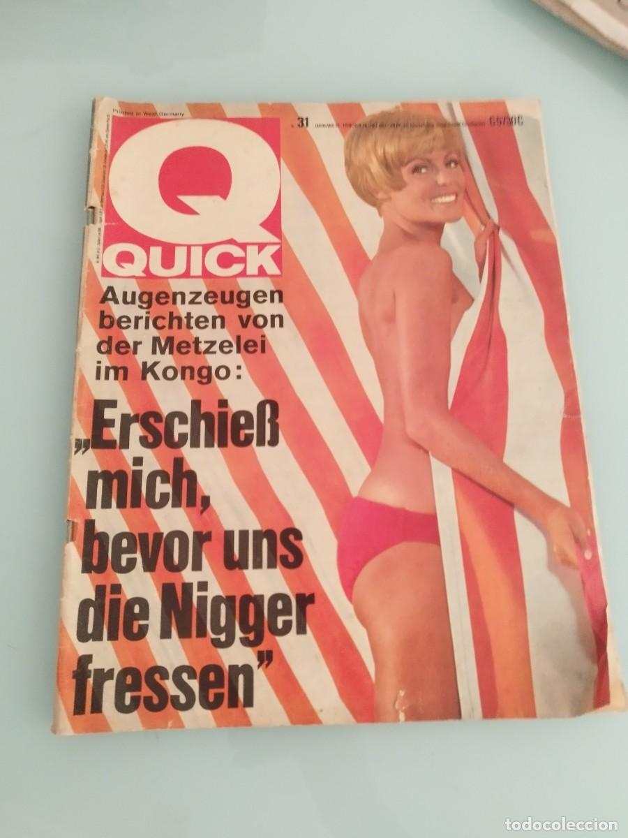 Coleccionismo de revistas y peri&oacute;dicos: Revista Quick, semanario ilustrado de gran tirada en Alemania Occidental durante la posguerra.
