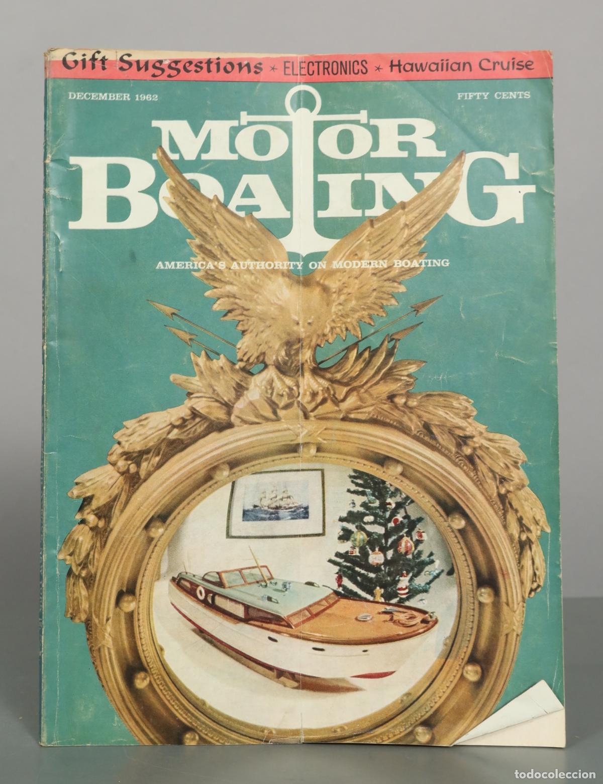 Coleccionismo de revistas y peri&oacute;dicos: Motor Boating - December 1962