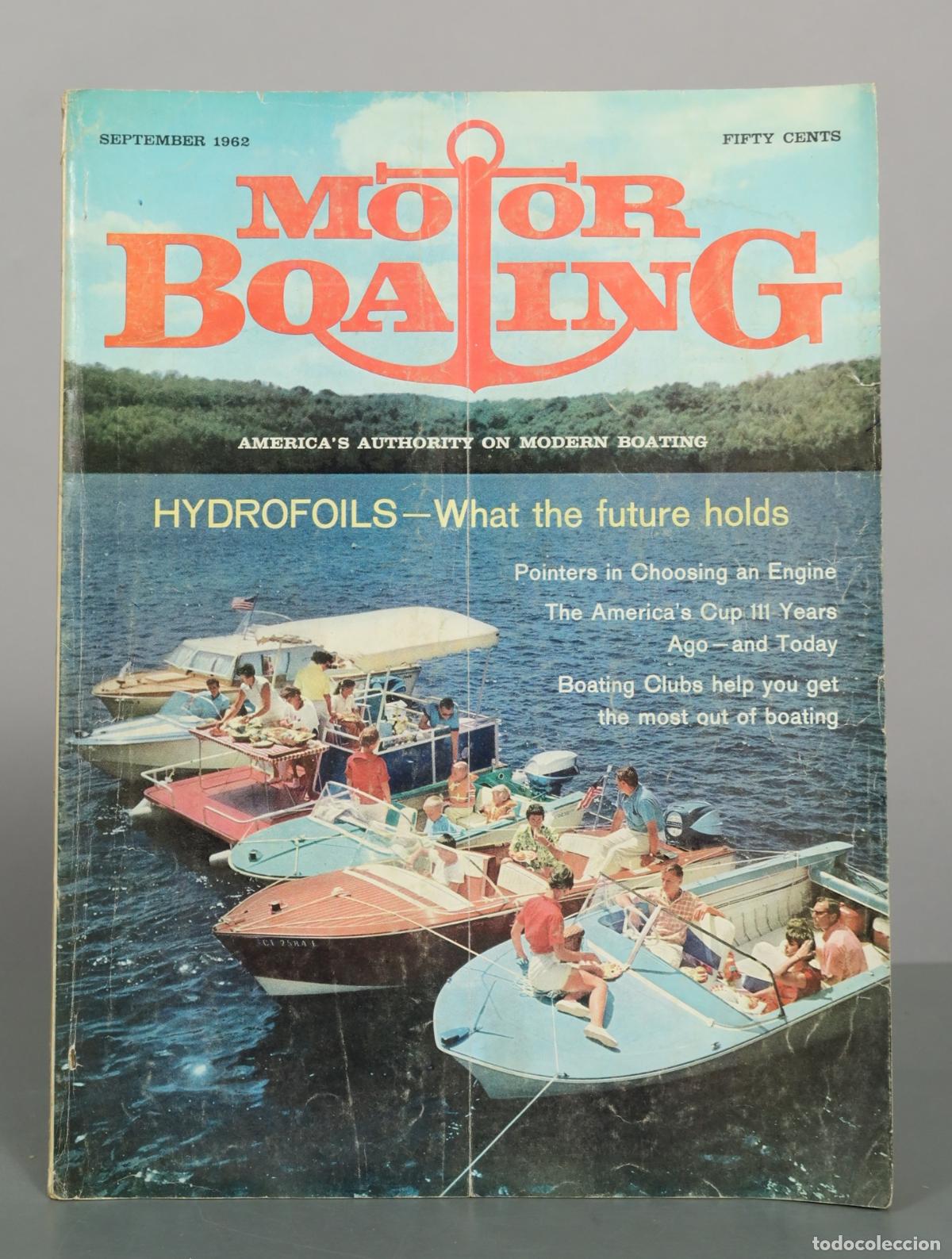 Coleccionismo de revistas y peri&oacute;dicos: Motor Boating. SEPTEMBER 1962