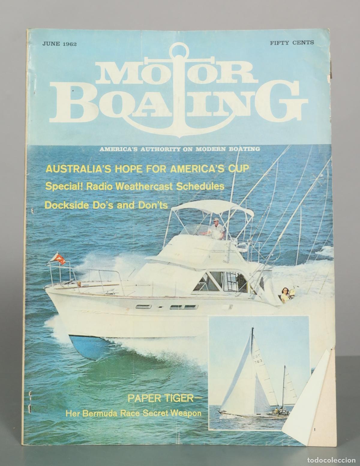 Coleccionismo de revistas y peri&oacute;dicos: MOTOR BOTAIN MAGAZINE. JUNE 1962