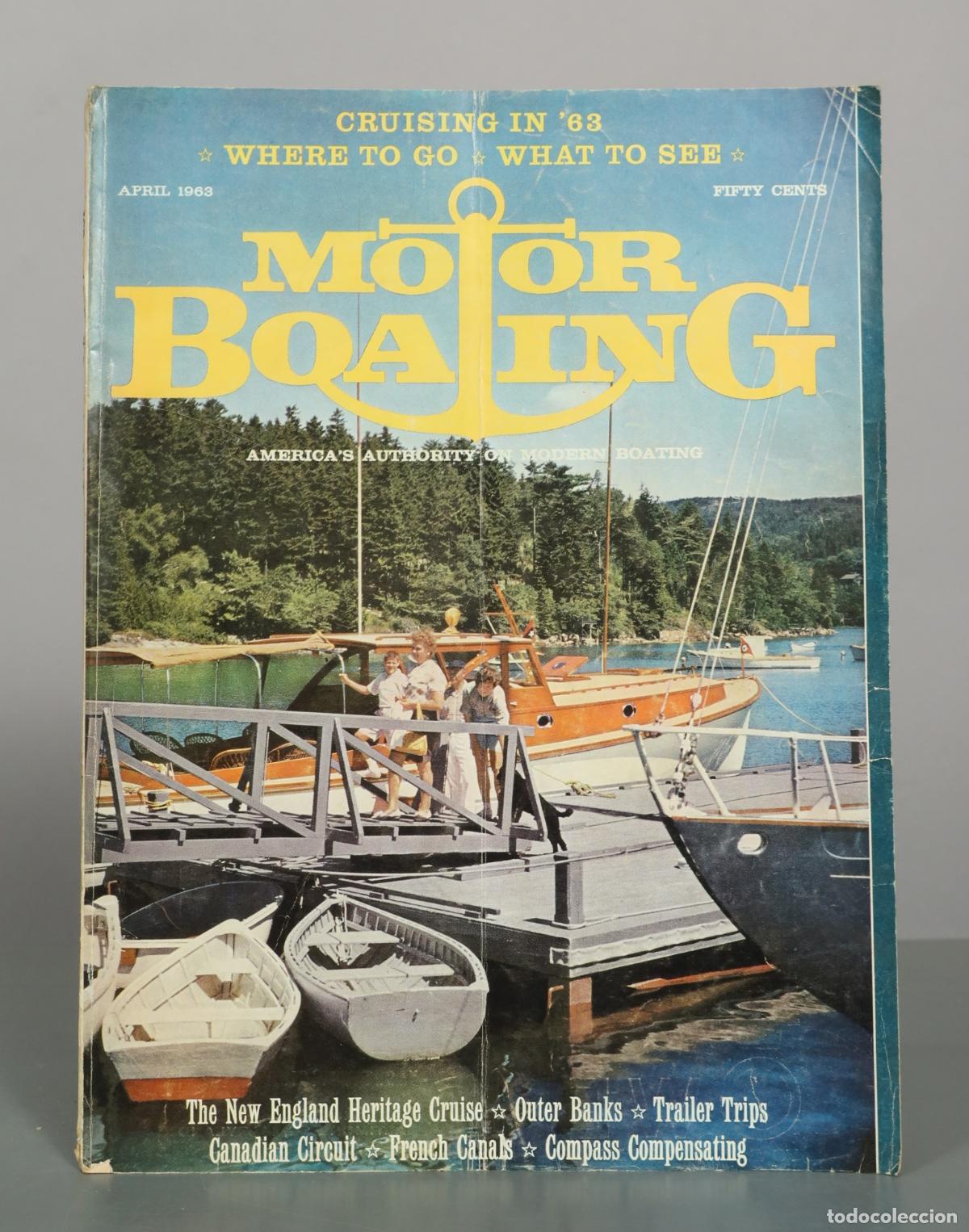Coleccionismo de revistas y peri&oacute;dicos: MOTOR BOTAIN MAGAZINE.. APRIL 1963
