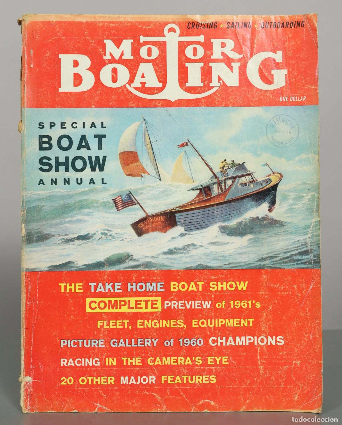 Coleccionismo de revistas y peri&oacute;dicos: Motor Boating Special Boat Show Annual.