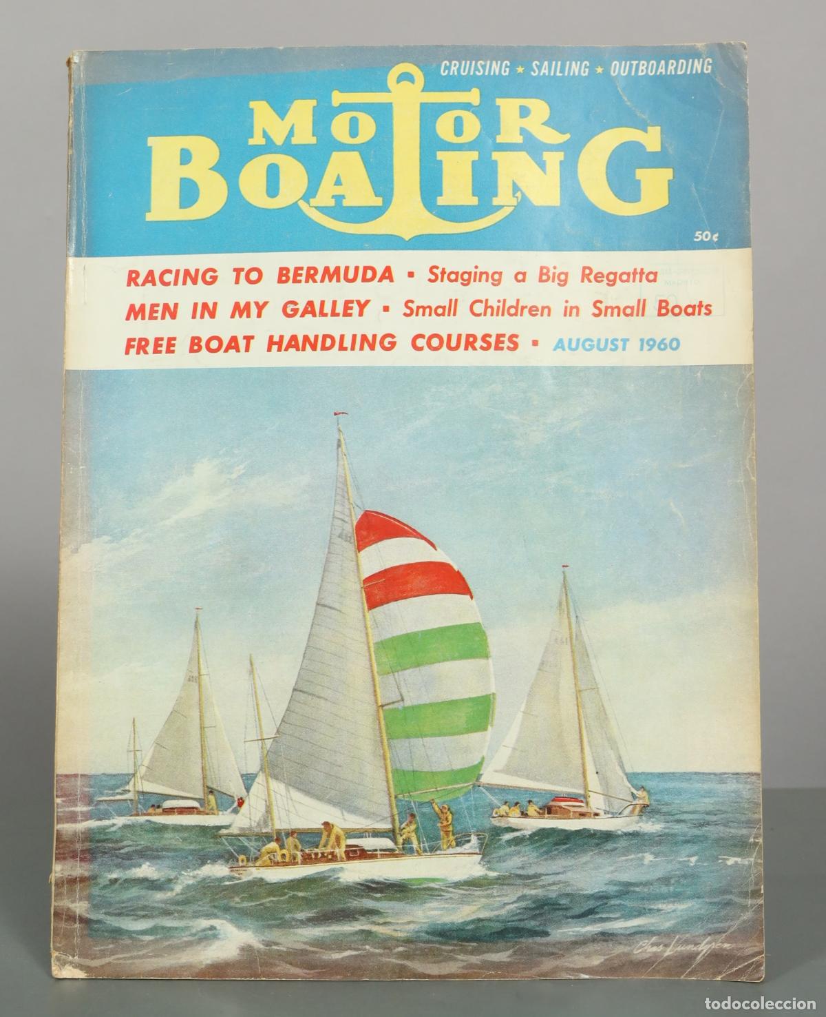 Coleccionismo de revistas y peri&oacute;dicos: MOTOR BOTAIN MAGAZINE. AUGUST 1960