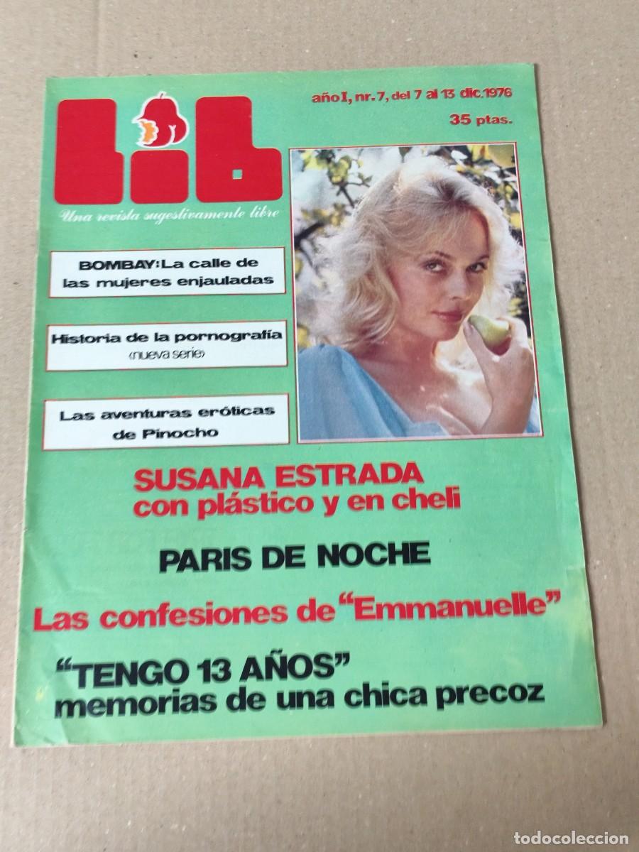 Coleccionismo de revistas y peri&oacute;dicos: Revista Lib N&deg;7 13/12/76