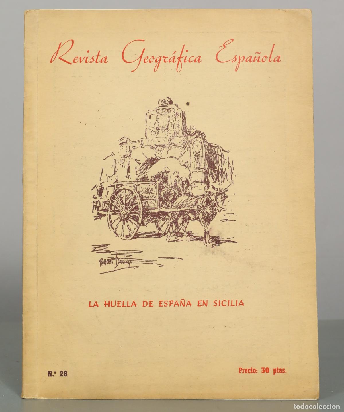 Collection Magazines and Newspapers: La huella de Espa&ntilde;a en Sicilia - Revista Geogr&aacute;fica Espa&ntilde;ola