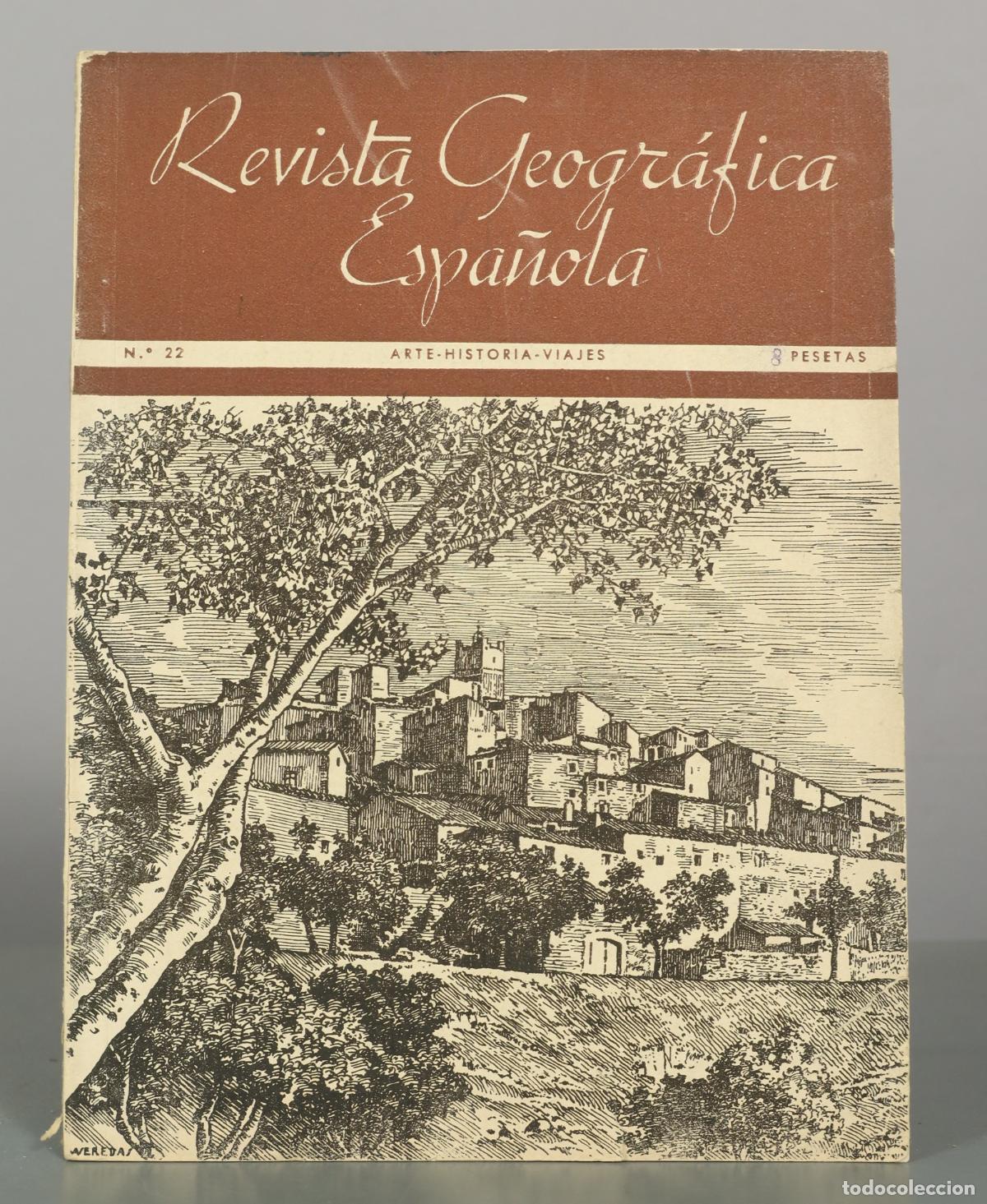 Colecionismo de Revistas e Jornais: Revista Geogr&aacute;fica Espa&ntilde;ola N&ordm; 22