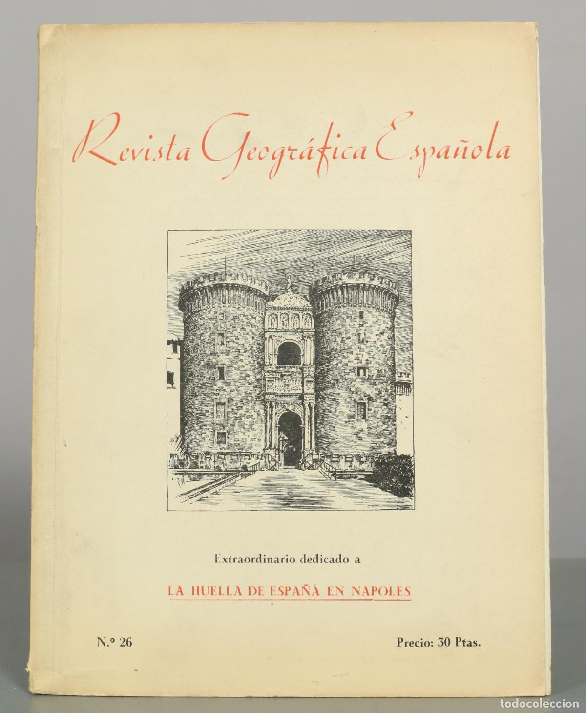 Colecionismo de Revistas e Jornais: Revista Geogr&aacute;fica Espa&ntilde;ola N.&ordm; 26 - La huella de Espa&ntilde;a en N&aacute;poles