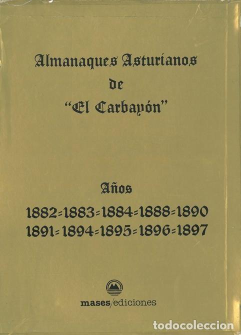 Sammeln von Zeitschriften und Zeitungen: ALMANAQUES ASTURIANOS DE 'EL CARBAY&Oacute;N'. A&Ntilde;OS 1882 - 1883 - 1884 - 1888 - 1890 - 1891 - 1894 - 1895 -