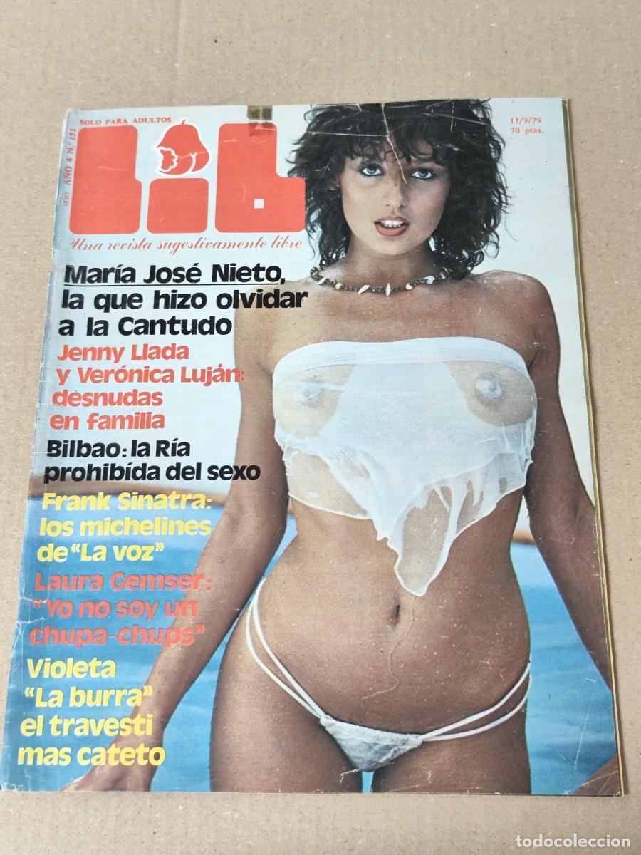 Coleccionismo de revistas y peri&oacute;dicos: Revista Lib N&deg;151 11/9/79 con poster central
