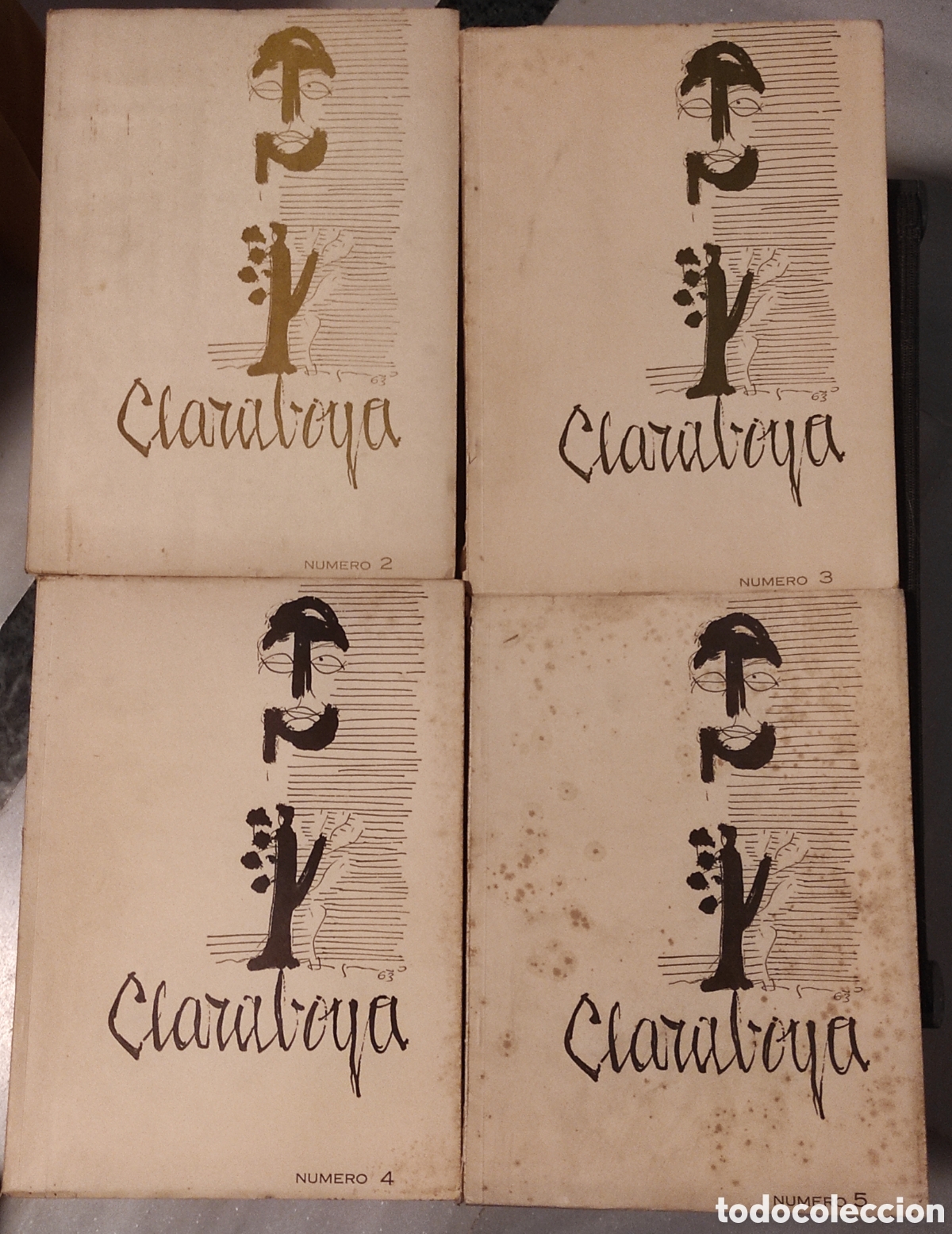 Coleccionismo de revistas y peri&oacute;dicos: Lote de 10 Revistas Literatura CLARABOYA (2-11)