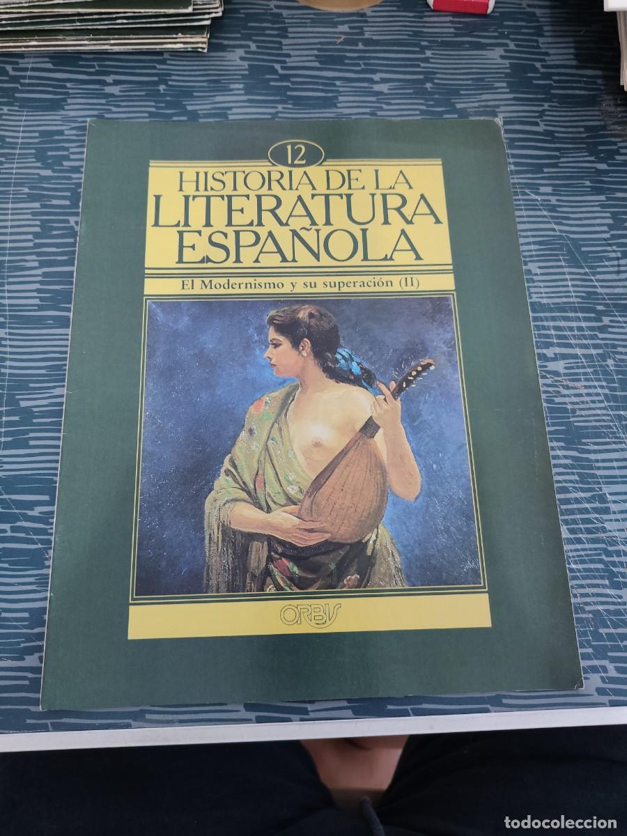 Coleccionismo de revistas y peri&oacute;dicos: HISTORIA DE LA LITERATURA ESPA&Ntilde;OLA 13,EL MODERNISMO Y SU SUPERACION (II),ORBIS EDIT,1982.