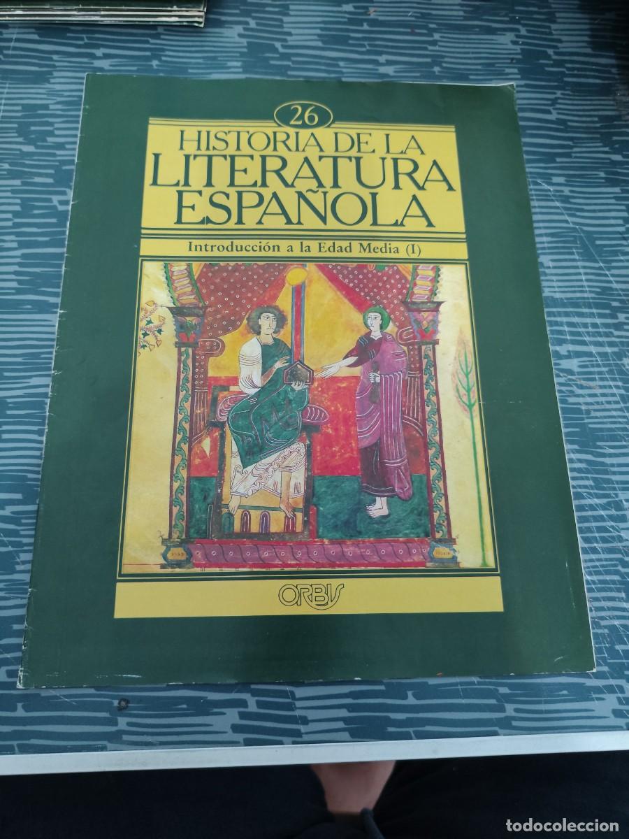 Coleccionismo de revistas y peri&oacute;dicos: HISTORIA DE LA LITERATURA ESPA&Ntilde;OLA 26, INTRODUCCI&Oacute;N A LA EDAD MEDIA (I),ORBIS EDIT,1982.