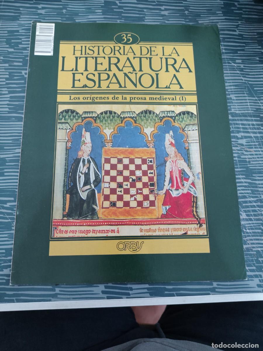 Coleccionismo de revistas y peri&oacute;dicos: HISTORIA DE LA LITERATURA ESPA&Ntilde;OLA 35,LOS OR&Iacute;GENES DE LA PROSA MEDIEVAL (I),ORBIS EDIT ,1982.