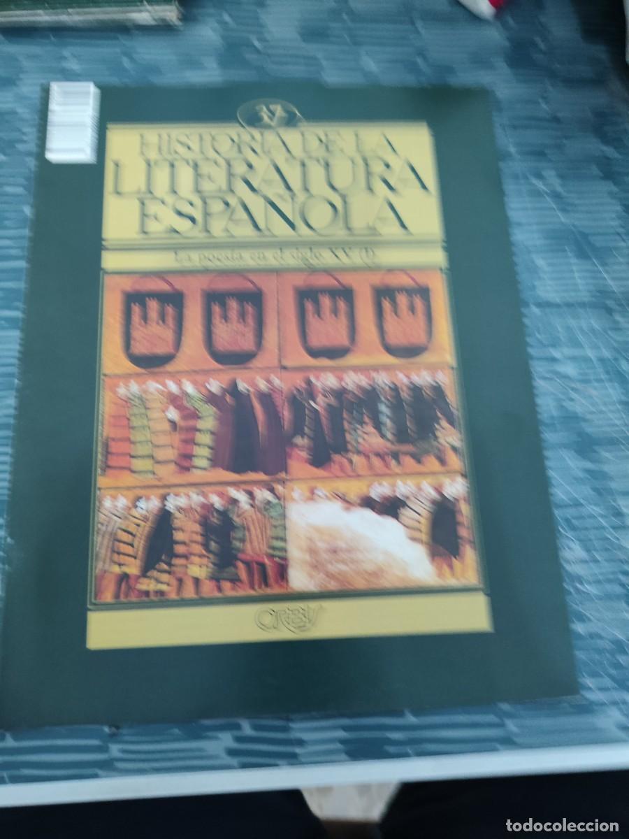 Coleccionismo de revistas y peri&oacute;dicos: HISTORIA DE LA LITERATURA ESPA&Ntilde;OLA 37,LA POESIA EN EL SIGLO XV (I),ORBIS EDIT ,1982.