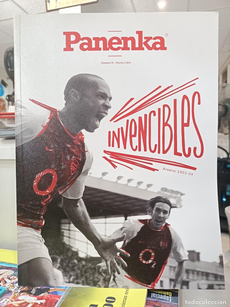 Coleccionismo de revistas y peri&oacute;dicos: Panenka, El F&uacute;tbol que se lee - n&ordm; 79 - Invencibles, Arsenal 2003/04