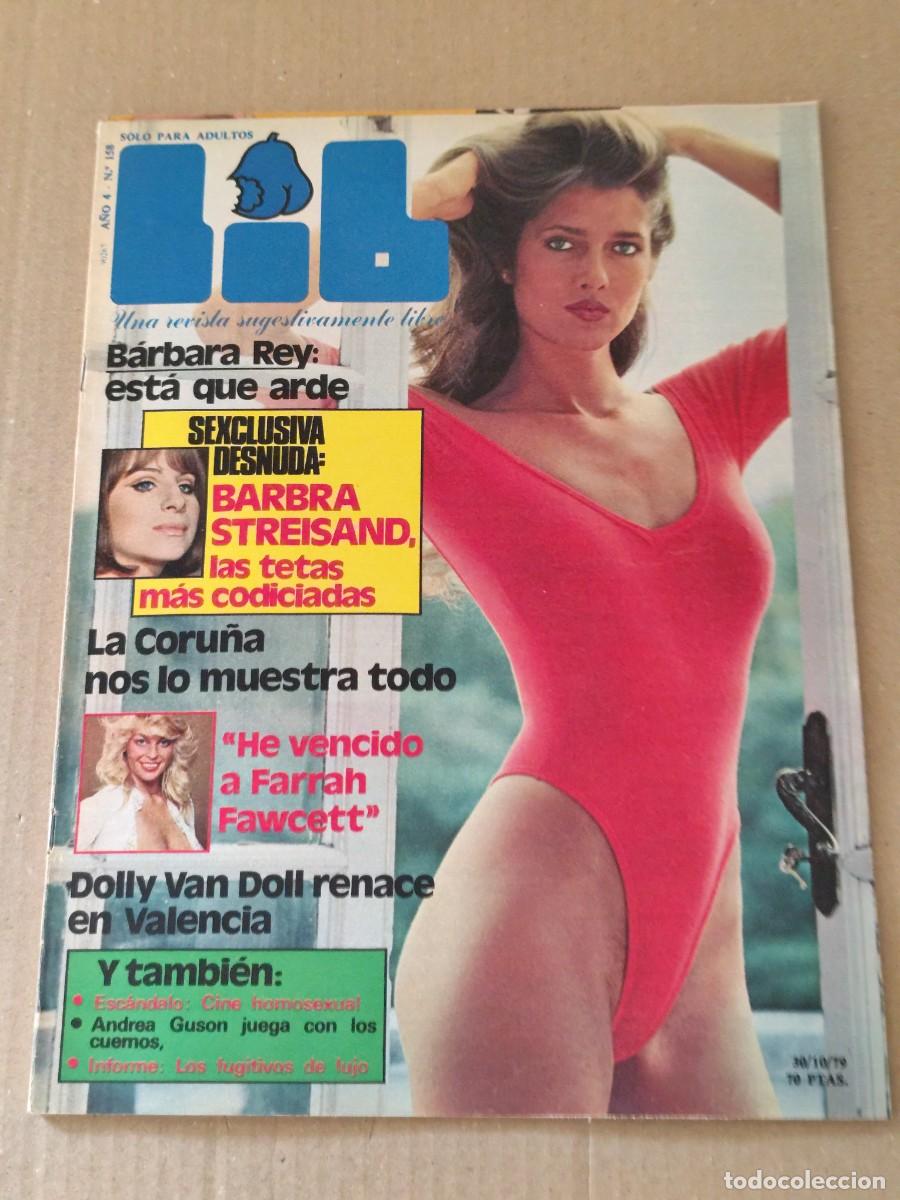 Coleccionismo de revistas y peri&oacute;dicos: Revista Lib N&deg;158 30/10/79 con poster central