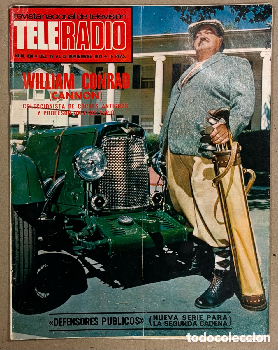 Coleccionismo de revistas y peri&oacute;dicos: TELE RADIO N&deg; 890 (1967). WILLIAM CONRAD, MARISA PAREDES, GEMMA CUERVO, FERNANDO GUILL&Eacute;N,&hellip;