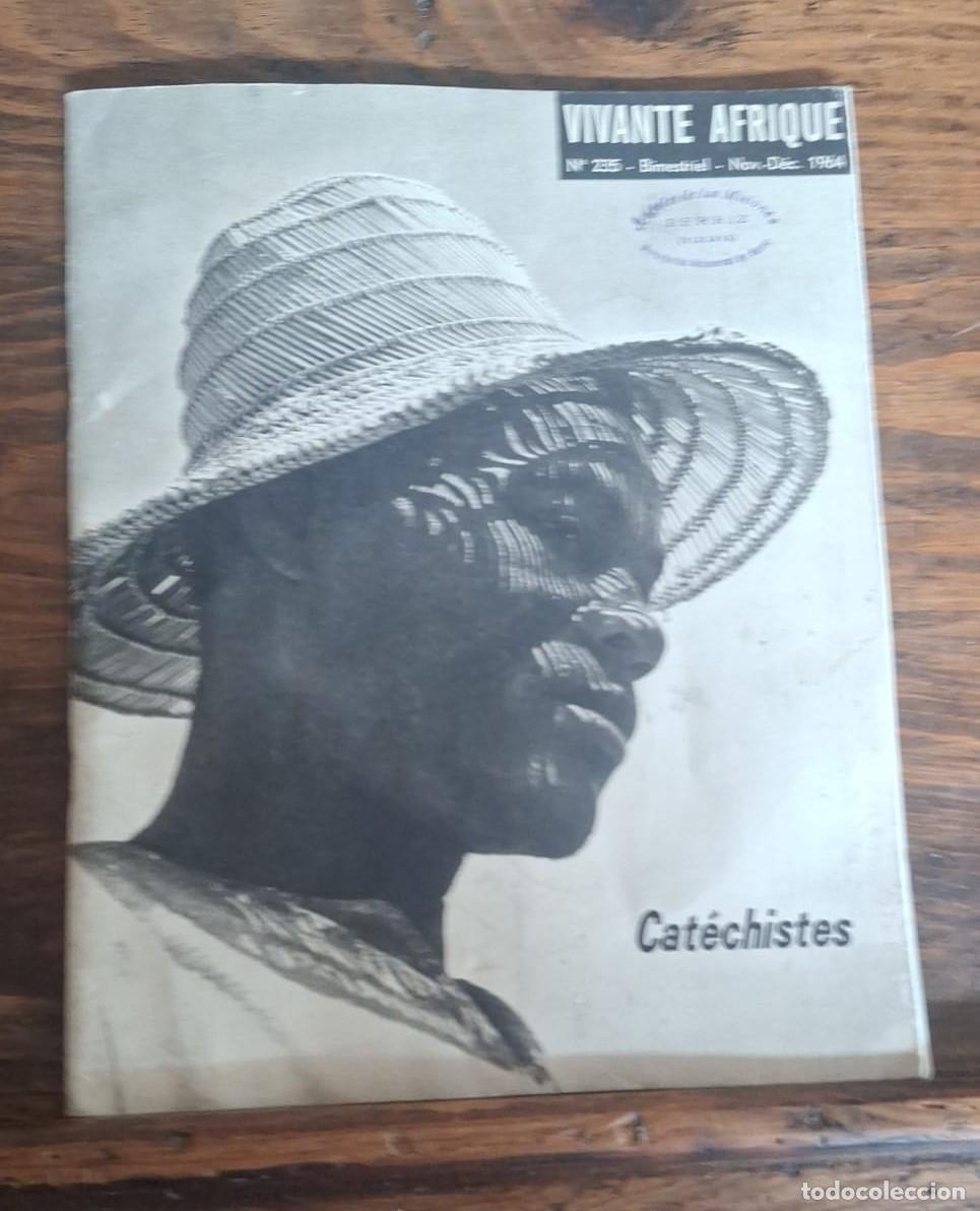 Coleccionismo de revistas y peri&oacute;dicos: Vivante Afrique n&ordm; 235 A&ntilde;o 1964 Cat&eacute;chistes